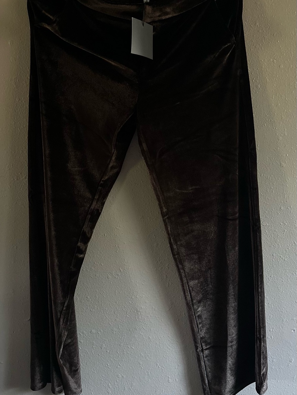 Le Lis Brown Velvet Pants